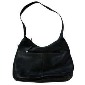 Tignanello Black Leather Bag
